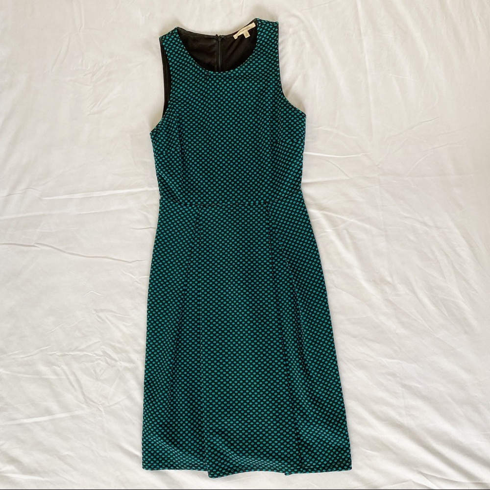 Polka dot fit & flare dress